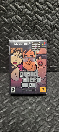 PS2 Grand Theft Auto Trilogy New factory sealed