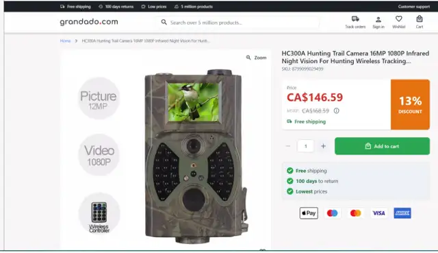 Selling New!: Digital Trail Camera CHEAP!!
