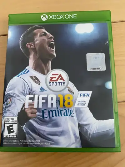 FIFA 18 xbox one game, View more