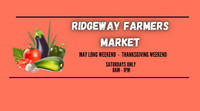 Ridgeway Farmers market booth manager $22/hr 