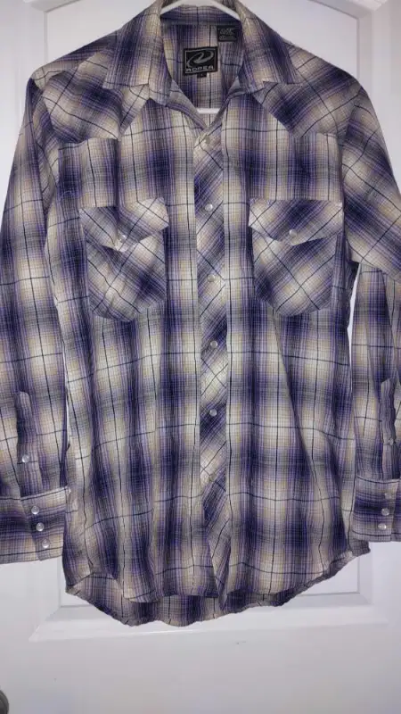 New -- Men's Roper Western Shirt, Size Small -- Yorkton in Men's in Regina - Image 2