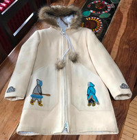 Women's Vintage Wool Parka w/ hood