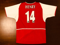 2002-2004 Arsenal 'The Invincibles' Home Jersey - Thierry Henry