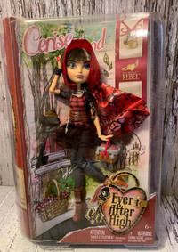 BNIB Ever After High Cerise Hood Signature Rebel Doll