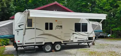 Great condition, renovated 2007 Palimino Stampede Trailer. New awning, new tires (2 spares), Husky C...