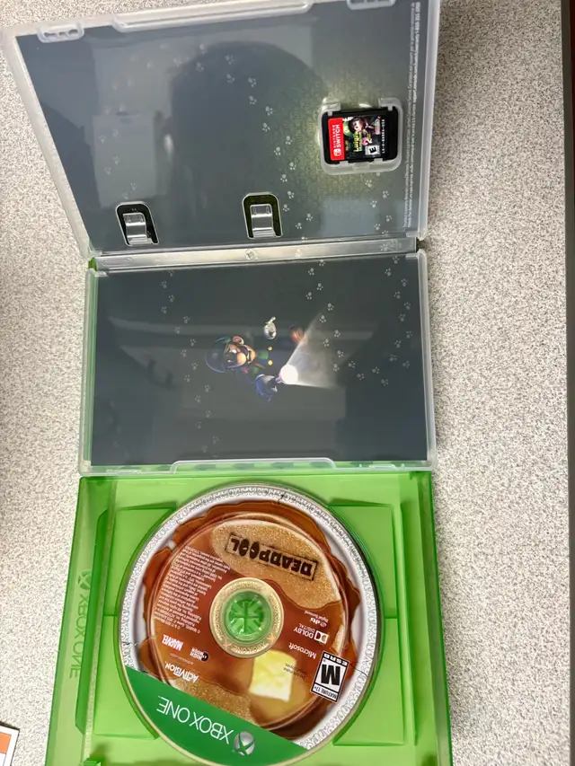 Deadpool Xbox One and Luigis Mansion 2! 63347539248899122