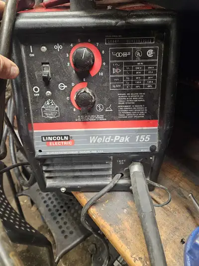 Lincoln WeldPak 155 Flux / mig welder, View more
