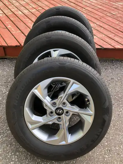 Available for sale is a New set of 235/65R17 NEXEN ROADIAN GTX all season tires, NEW Hyundai Tucson...