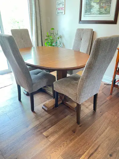 Dining table and Chairs, View more