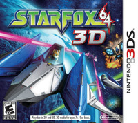 Star Fox 64 3D for Nintendo 3DS, with box and manual