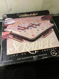 Scrabble edition deluxe française 