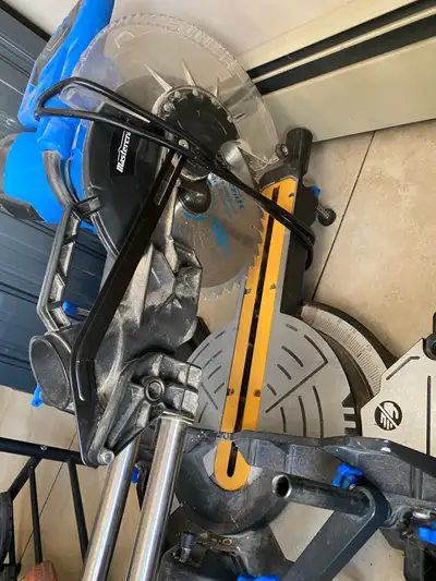 Like new, check also my Other listings ‘ The Mastercraft Dual Bevel Sliding Mitre Saw delivers preci...