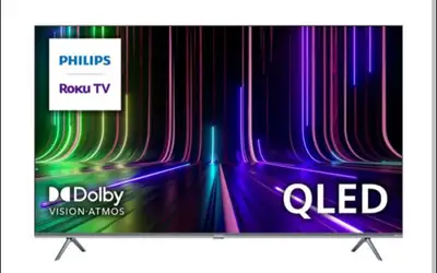 Philips 65" 4K QLED Roku Smart TV (65PUL7973/F6) , View more