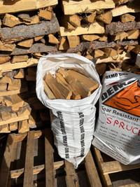 Firewood $25 /LARGE bag(aprox)6CUFT+free kindling5bags$100