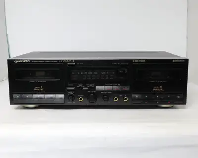 Pioneer Stereo Double Cassette Deck CT-W630R $250, View more