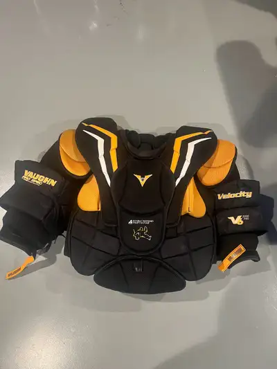Vaughn Velocity V6 2200 Pro Spec goalie chest protector, View more