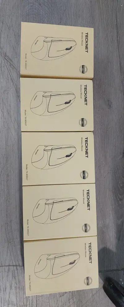 Upgrade your workspace with this brand new TECKNET Wireless Mouse (Model: TK-MS007), featuring an er...