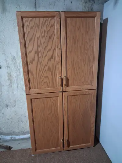 Kitchen Cabinets by Kitchen Kraft. Great for Kitchen, Pantry or Storage Area. Adjustable shelves..sm...