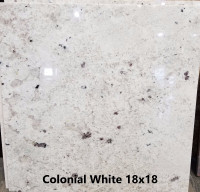White Granite, Colonial Cream, Black Granite Tiles