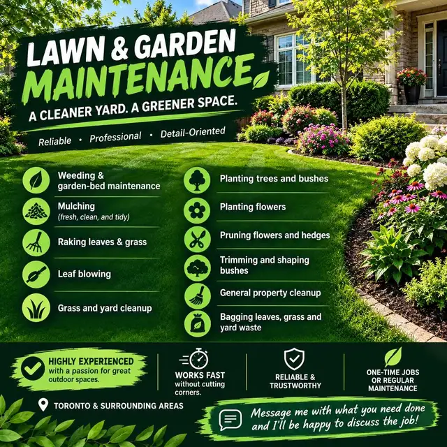  Lawn & Garden Maintenance