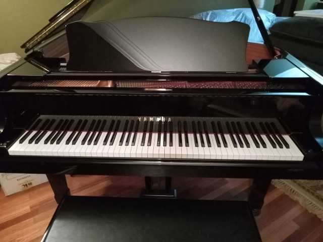 Yamaha C 2 Conservatory Series Grand Piano in Pianos & Keyboards in Sarnia - Image 3