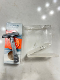 Merkur slant 37c double edge safety shaving razor