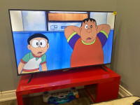 TV(55 inches) for sale with table 