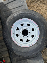 Brand new trailer tire
