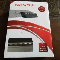 USB HUB 5 for PS4 PlayStation. New