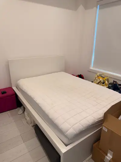 mattress and bedframe with drawers, View more
