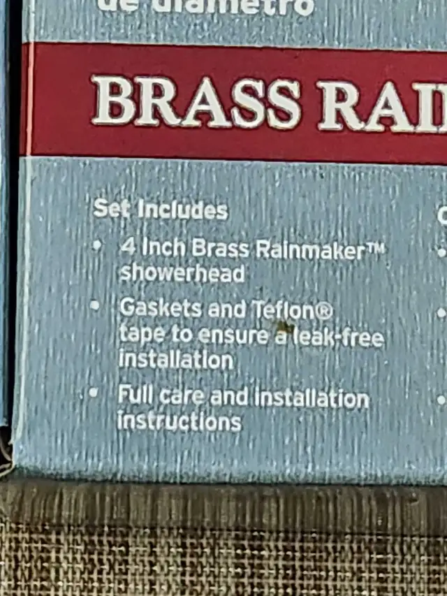 Ondine Brass Rainmaker Showerhead64840231580290121