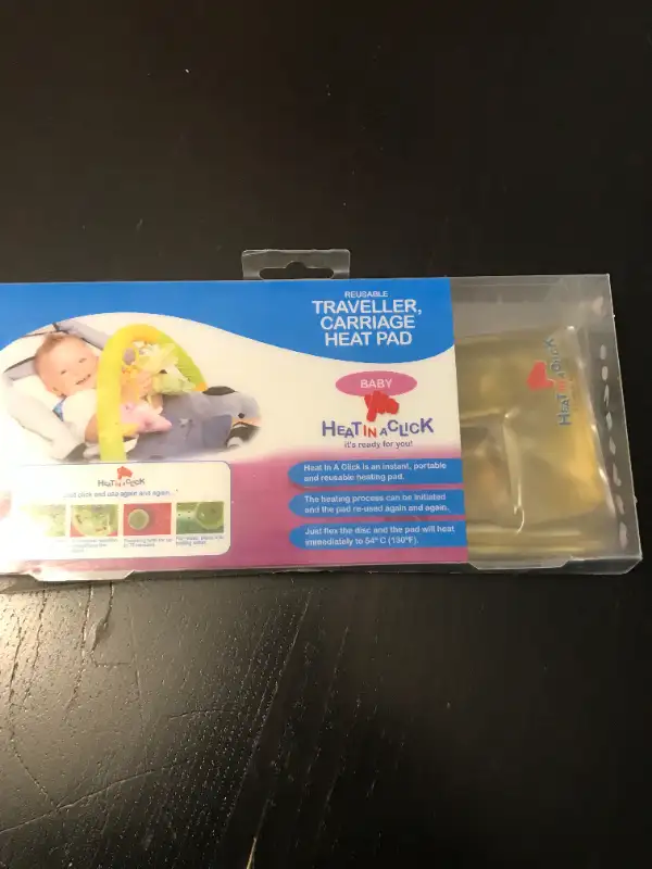 NEW Baby Heat in a Click Reusable Traveller/Carrier Heat Pad in Other in City of Toronto - Image 2