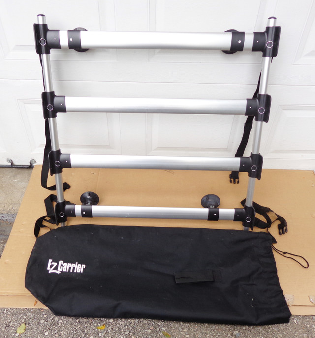 LIKE NEW !!   EZ ALUMINUM CAR LUGGAGE  ROOF RACK in Other Parts & Accessories in Guelph