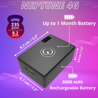 PlanetGPS (Neptune 4G) - Magnetic Waterproof GPS Tracker for car