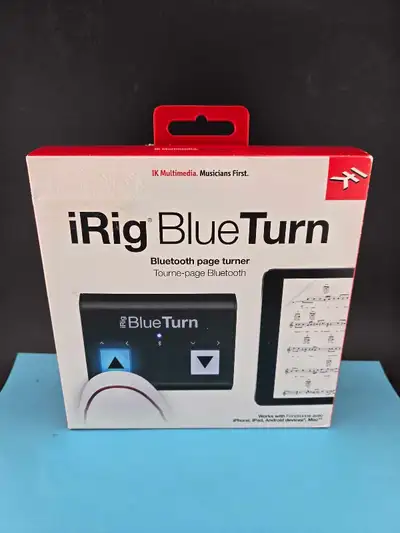 Irig Blue Turn New In Box, View more
