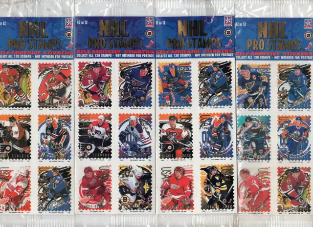 1996-97 NHL Pro Stamps SET GRETZKY,ROY,JAGR,LEMIEUX+++ in Arts & Collectibles in Thetford Mines - Image 2
