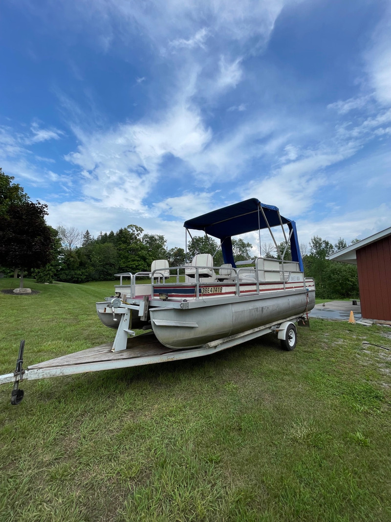 18ft Pontoon Boat Other Peterborough Kijiji