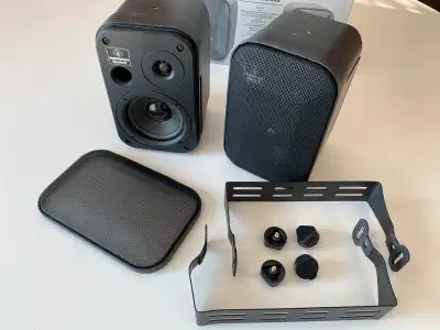 Bookshelf / Wall mount stereo speakers (Brand New), View more