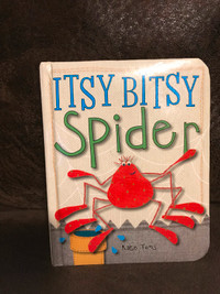 Itsy Bitsy Spider board book- Manotick
