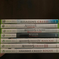 XBOX 360 - Assassin's Creed Games (7 games)