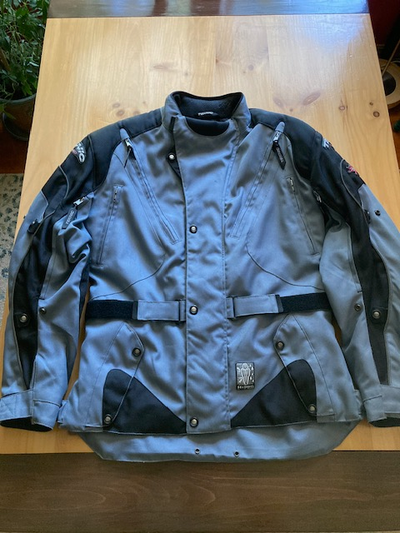 Manteau moto Teknic médium-large, full protection, imperméable, 2 poches intérieures, 5 poches extér...