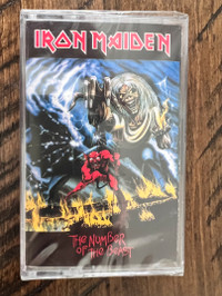 $20 Iron Maiden "Number Of The Beast" 40th Ann. Cassette