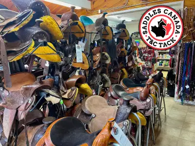 Saddles Canada offers a wide selection of Western and English tack and saddles, shipping Canada-wide...
