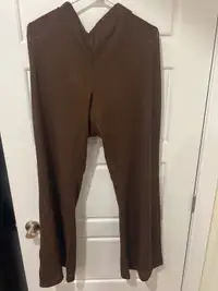 H&M mesh pants- brown 