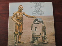 Original Star Wars and Monty Python vinyl records