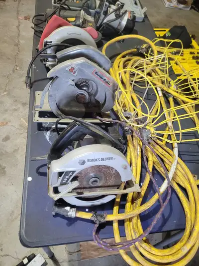 Assorted power tools, View more