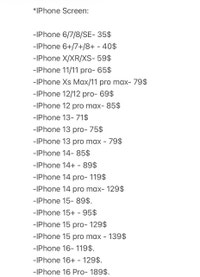 IPhone Screen repair Kitchener / Waterloo Kitchener Area Preview