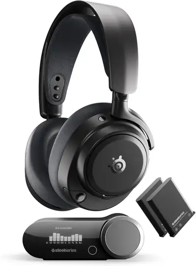 SteelSeries Arctis Nova Pro Omni, Hi-Res Wireless Gaming Headset, View more