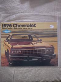 1976-85 Chevrolet, Cadillac and Pontiac Colour Brochures