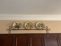 Decorative Plates & Rack